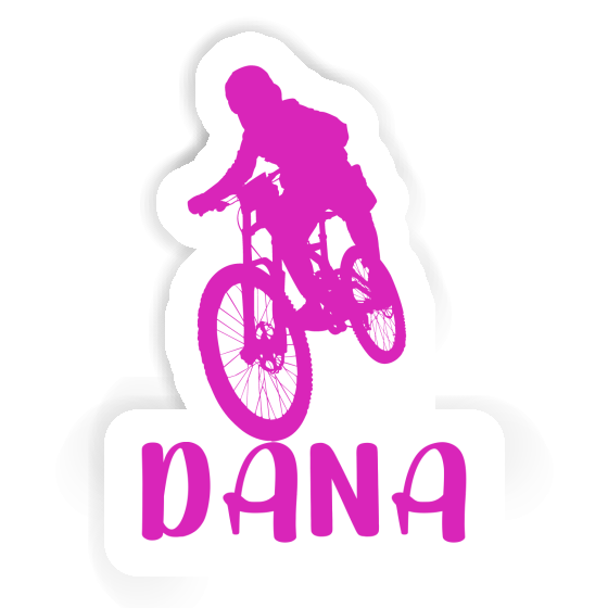 Dana Autocollant Freeride Biker Laptop Image