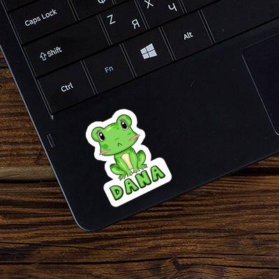 Frog Sticker Dana Laptop Image