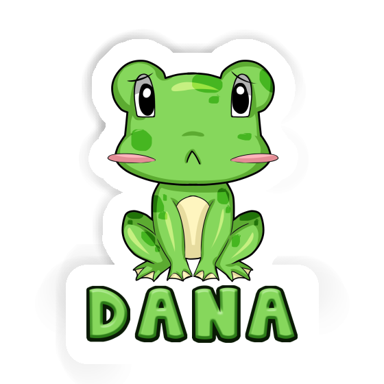 Frog Sticker Dana Notebook Image