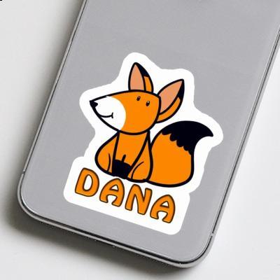 Dana Autocollant Renard Laptop Image