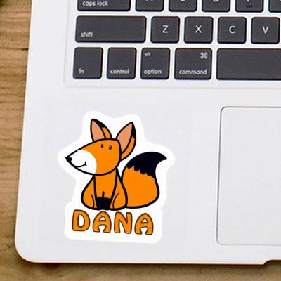 Dana Autocollant Renard Laptop Image