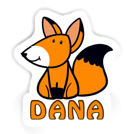 Dana Autocollant Renard Gift package Image