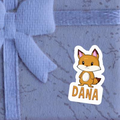 Sticker Fox Dana Laptop Image