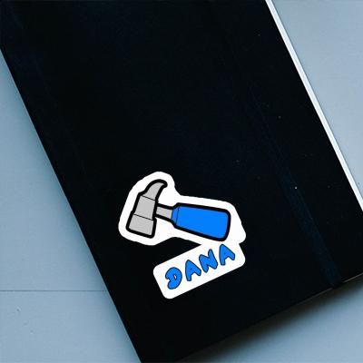 Hammer Sticker Dana Notebook Image