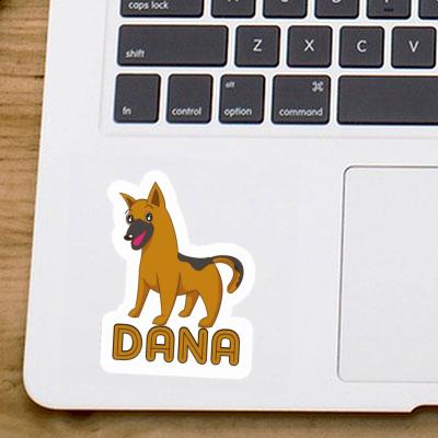 Sticker Schäferhund Dana Notebook Image