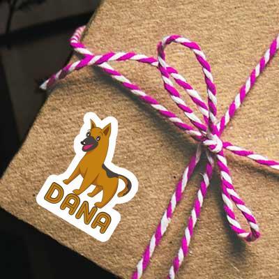 Dana Sticker German Shepherd Laptop Image