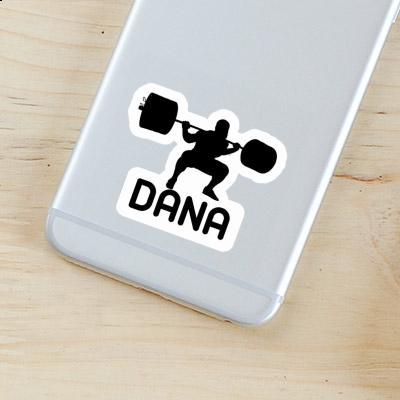 Weightlifter Sticker Dana Notebook Image