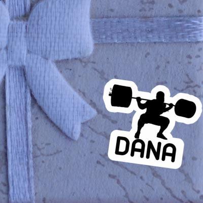 Weightlifter Sticker Dana Laptop Image