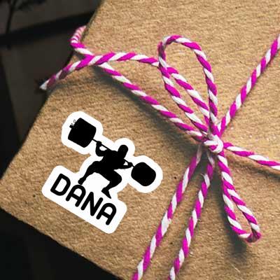 Aufkleber Gewichtheber Dana Gift package Image