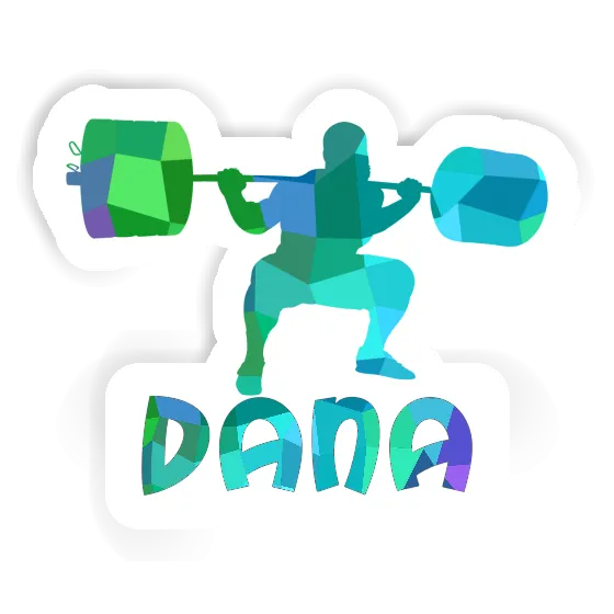 Sticker Weightlifter Dana Gift package Image