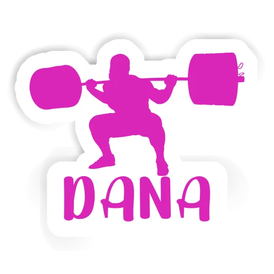 Weightlifter Sticker Dana Gift package Image