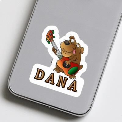 Sticker Guitarist Dana Notebook Image