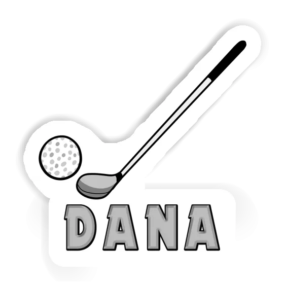 Sticker Golfschläger Dana Gift package Image