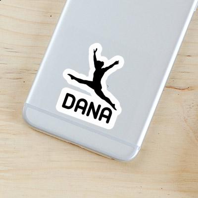 Gymnast Sticker Dana Laptop Image