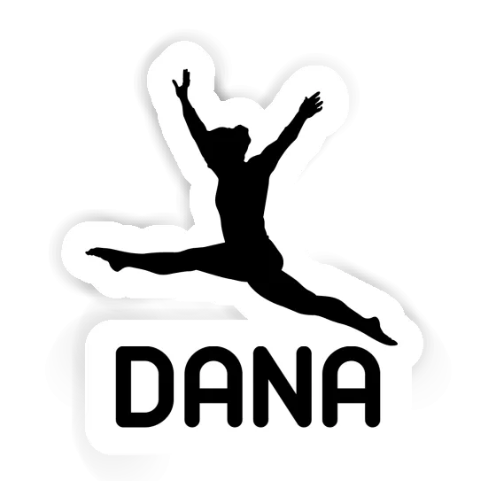 Dana Aufkleber Gymnastin Notebook Image