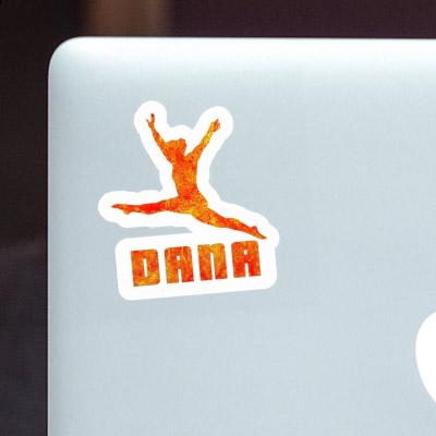 Sticker Dana Gymnast Laptop Image