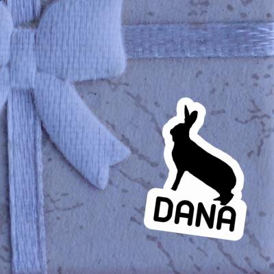 Aufkleber Hase Dana Image