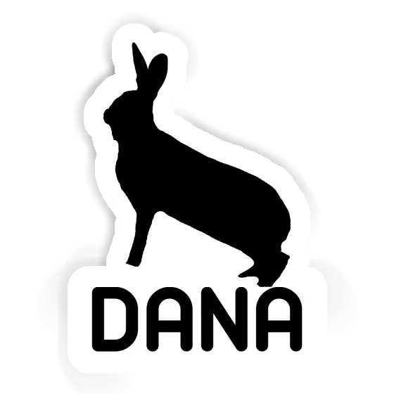 Lapin Autocollant Dana Image