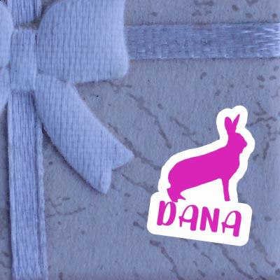 Aufkleber Dana Hase Notebook Image