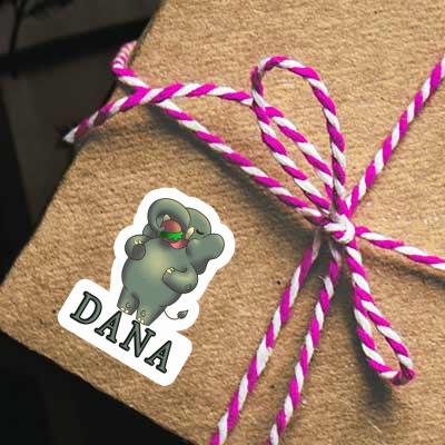Sticker Elephant Dana Gift package Image