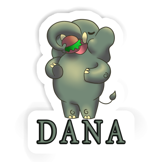 Aufkleber Elefant Dana Gift package Image
