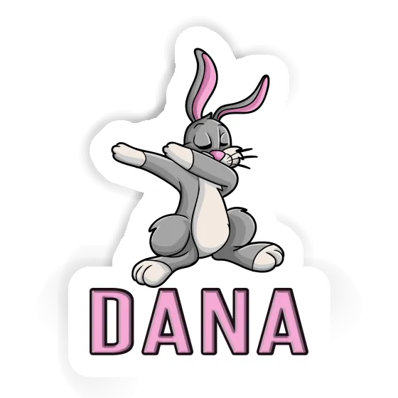 Dana Autocollant Lapin Gift package Image
