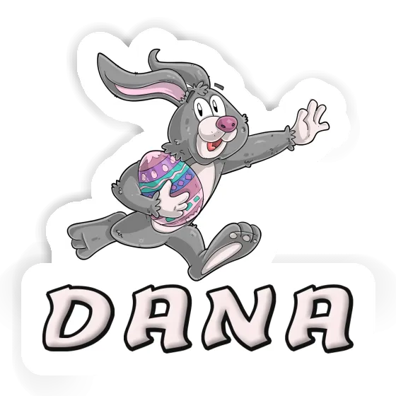 Sticker Rugby rabbit Dana Image