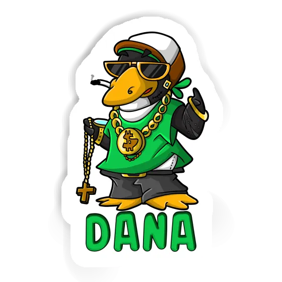 Hip-Hop-Pinguin Sticker Dana Image