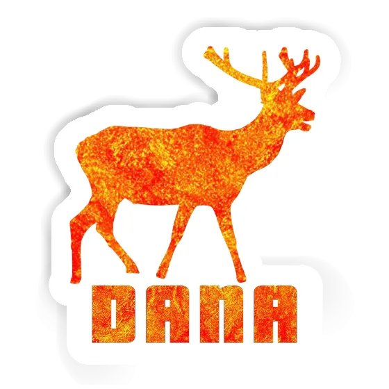 Sticker Dana Deer Notebook Image