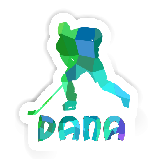 Eishockeyspieler Aufkleber Dana Laptop Image