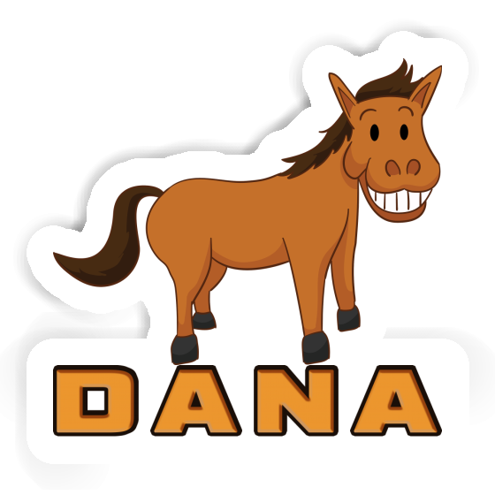 Sticker Dana Horse Laptop Image
