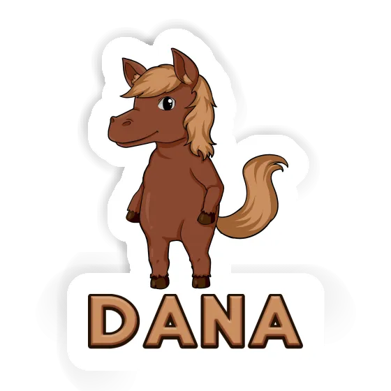 Pferd Sticker Dana Laptop Image