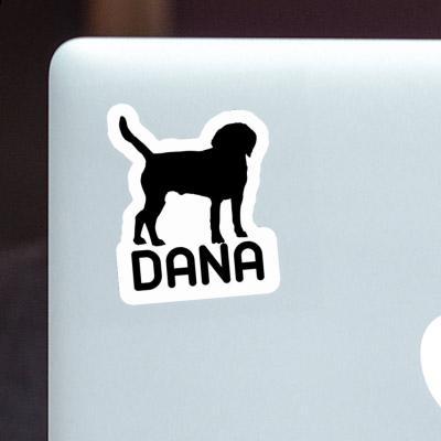 Dana Autocollant Chien Notebook Image