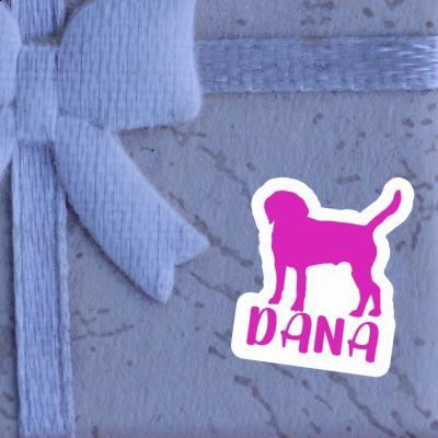 Sticker Dana Hund Laptop Image