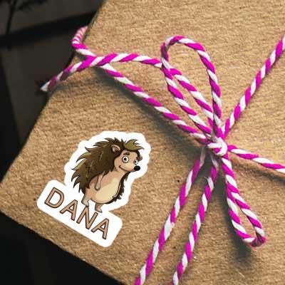 Dana Sticker Hedgehog Notebook Image