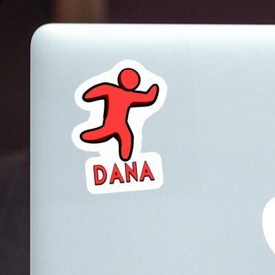 Dana Autocollant Joggeur Laptop Image