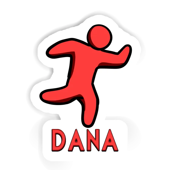 Dana Autocollant Joggeur Notebook Image