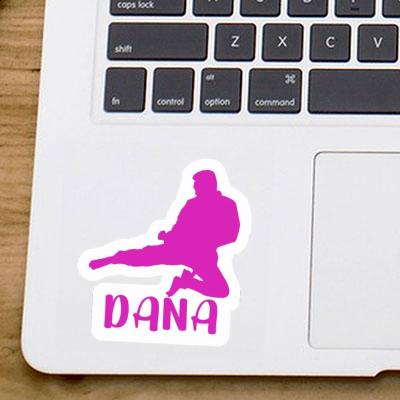 Sticker Dana Karateka Notebook Image