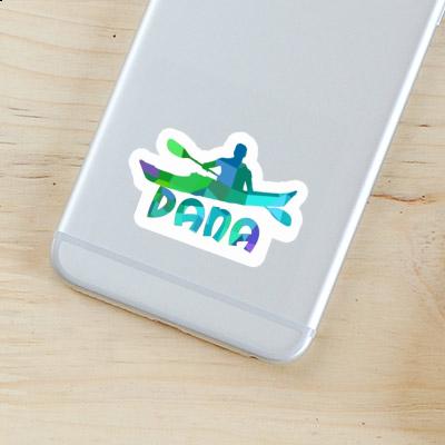 Kayaker Sticker Dana Image
