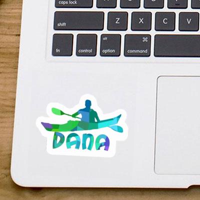 Kayaker Sticker Dana Notebook Image