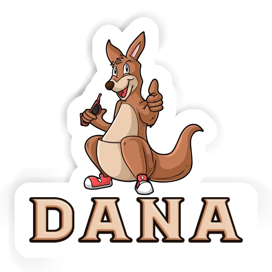 Sticker Känguru Dana Gift package Image
