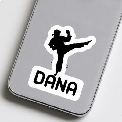 Karateka Aufkleber Dana Laptop Image