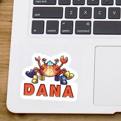 Crab Sticker Dana Laptop Image