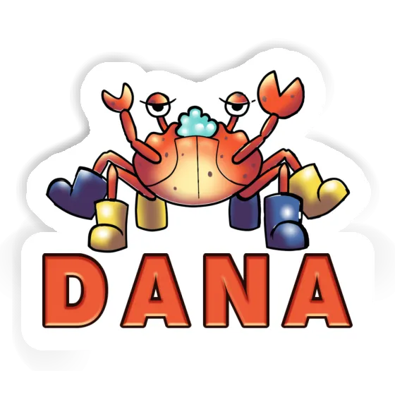 Sticker Krabbe Dana Notebook Image