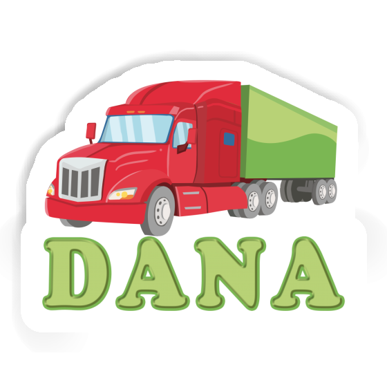 Sticker Articulated lorry Dana Gift package Image