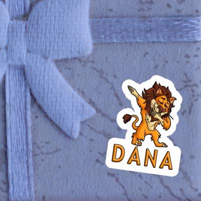 Dana Autocollant Lion Notebook Image