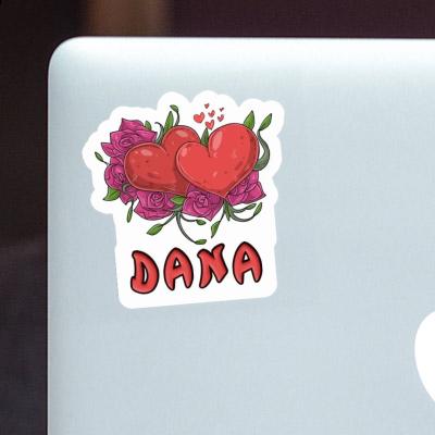 Liebessymbol Aufkleber Dana Laptop Image