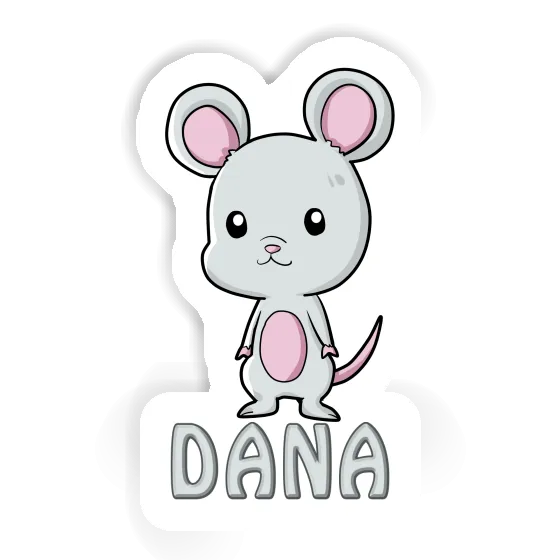 Mouse Sticker Dana Notebook Image