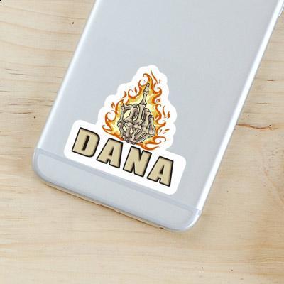 Middlefinger Sticker Dana Laptop Image