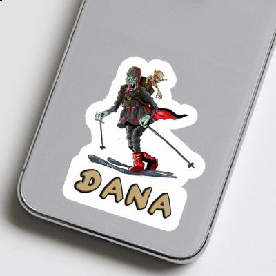 Telemarker Sticker Dana Notebook Image